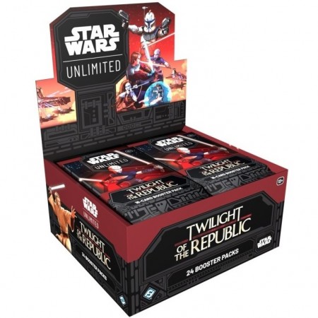 Star Wars: Unlimited: Twilight of the Republic Booster Box rinkinys